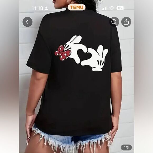 Disney gloves shirt - Picture 2 of 4